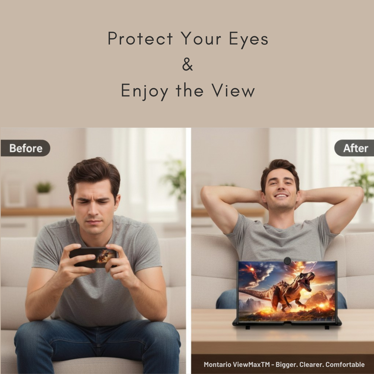 Montario ViewMax™ HD Screen Amplifier