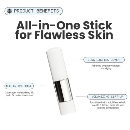 Montario Premium All-in-One Brush Foundation Stick